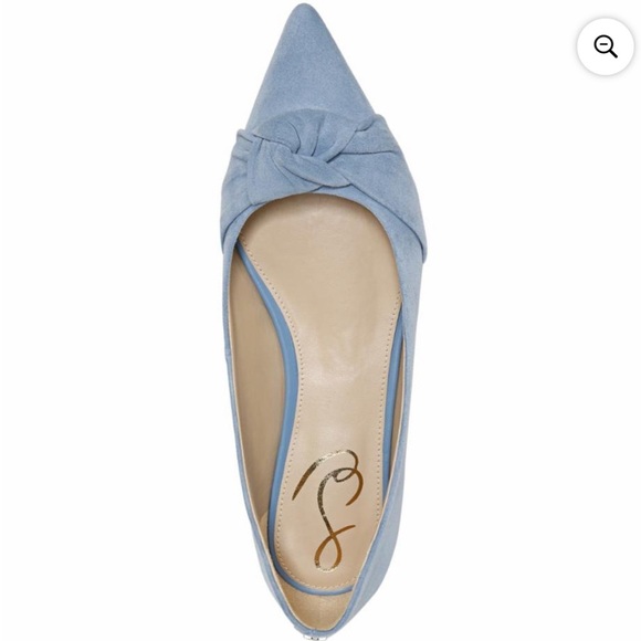 Sam Edelman pointed toe Flat  Wheaton Blue Sz 8 - Picture 1 of 6